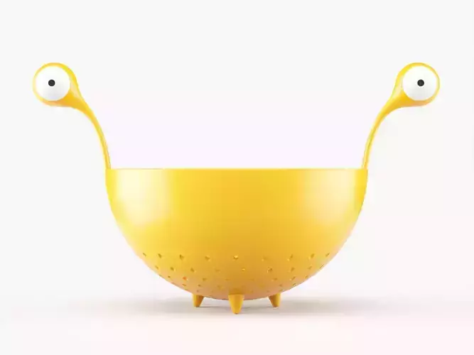 Spaghetti Monster Strainer 3D model