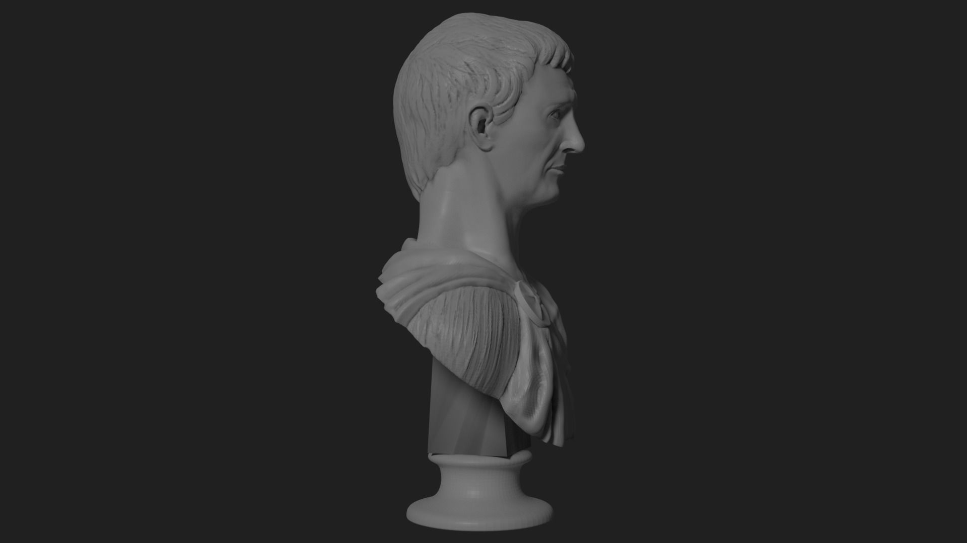 Caesar Claudius 3D print model_5