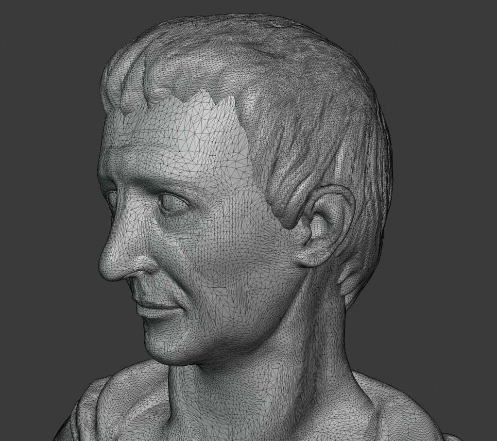Caesar Claudius 3D print model_10