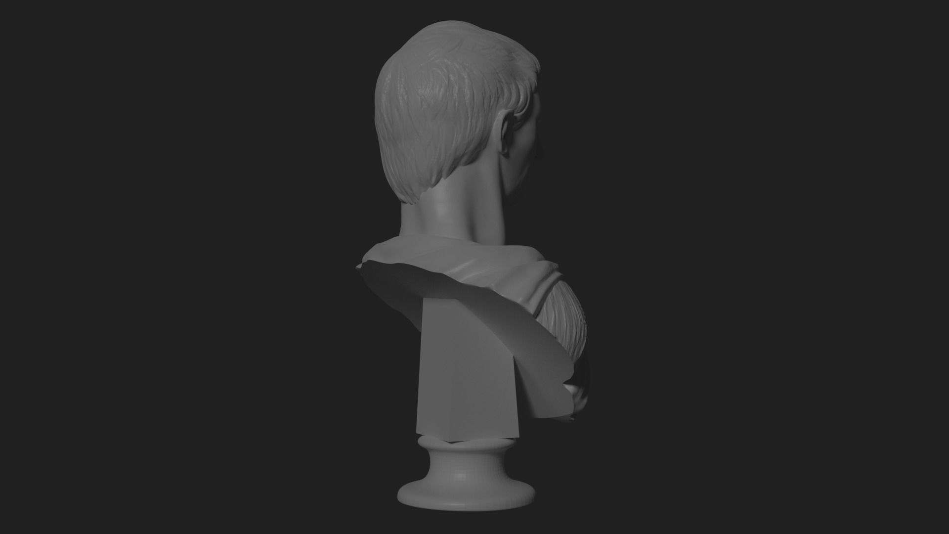 Caesar Claudius 3D print model_4