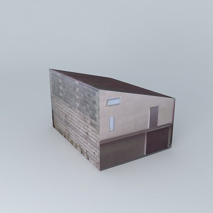 Commercial building at Podwale 5 Free 3D model_2