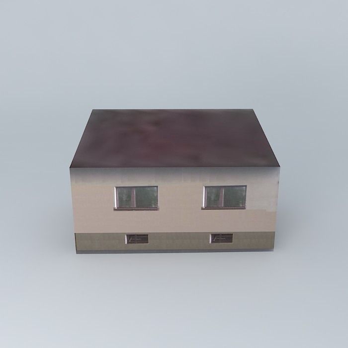 Commercial building at Podwale 5 Free 3D model_1