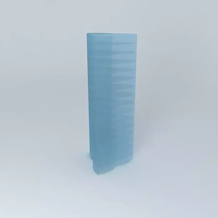 Torre D2 building Free 3D model_0