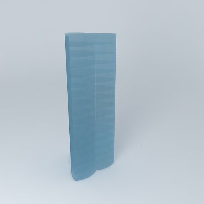 Torre D2 building Free 3D model_1