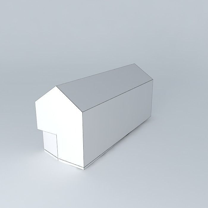 Building Pappas in Plzen Free 3D model_3