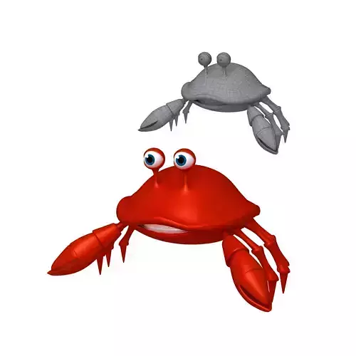 Crab cartoon