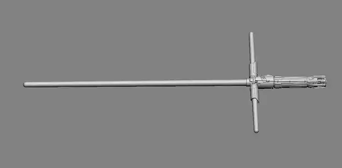 Star Wars - Kylo Ren Lightsaber 3D Print  3D print model
