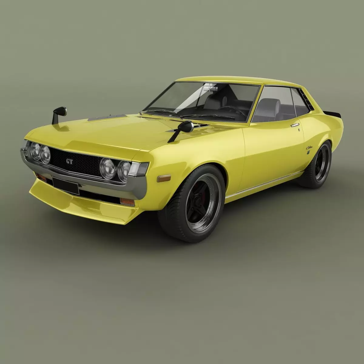 Toyota Celica GT Coupe 1975 3D model_0