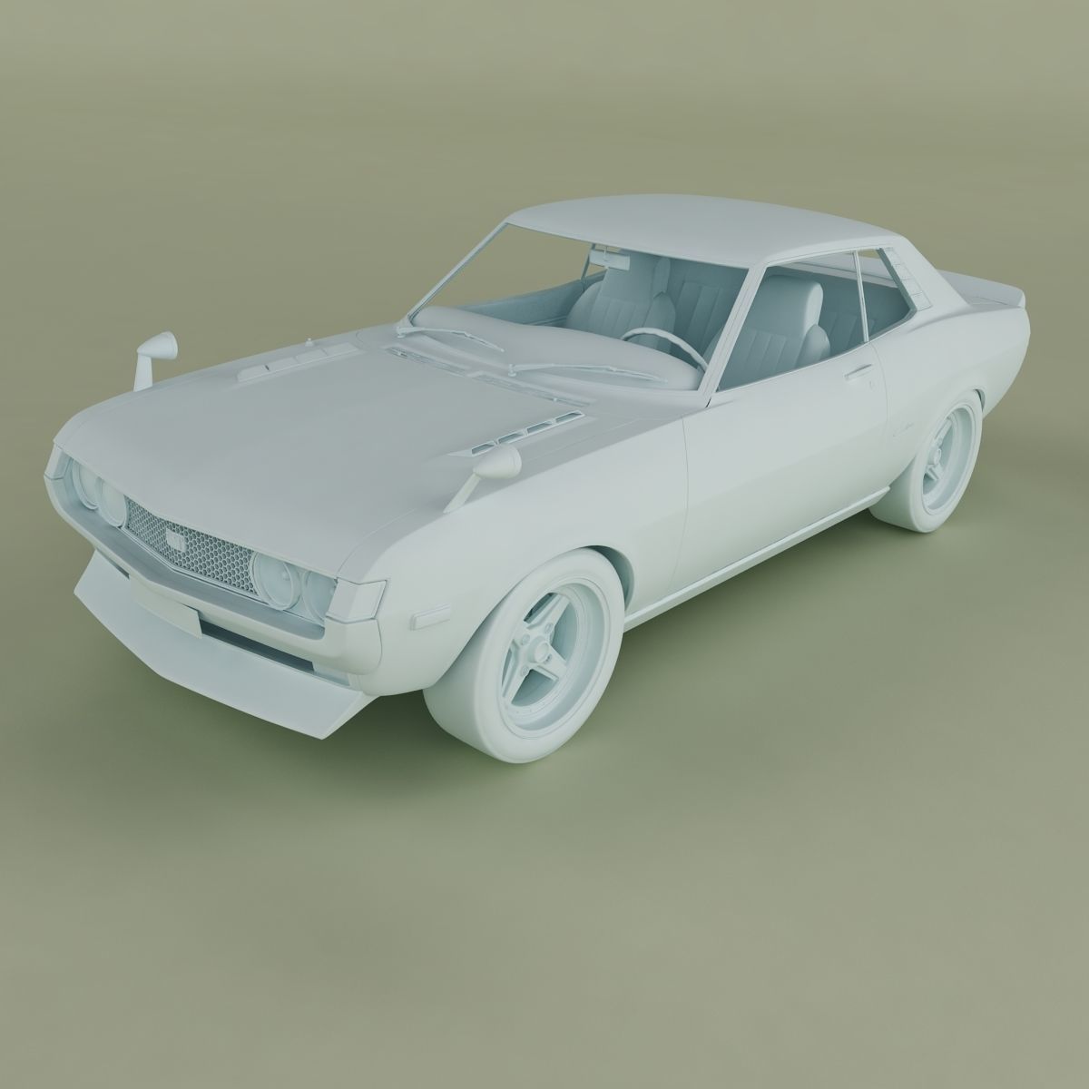 Toyota Celica GT Coupe 1975 3D model_3