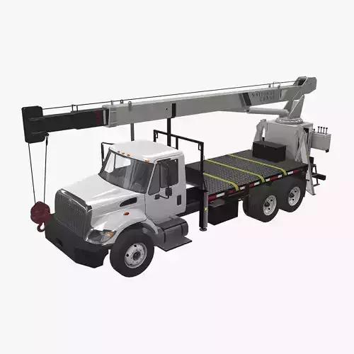  Crane International 7400 Low-poly 3D model