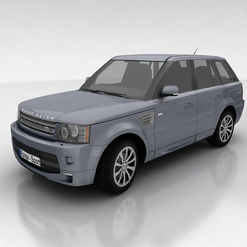 Range Rover Sport Low-poly 3D model_8