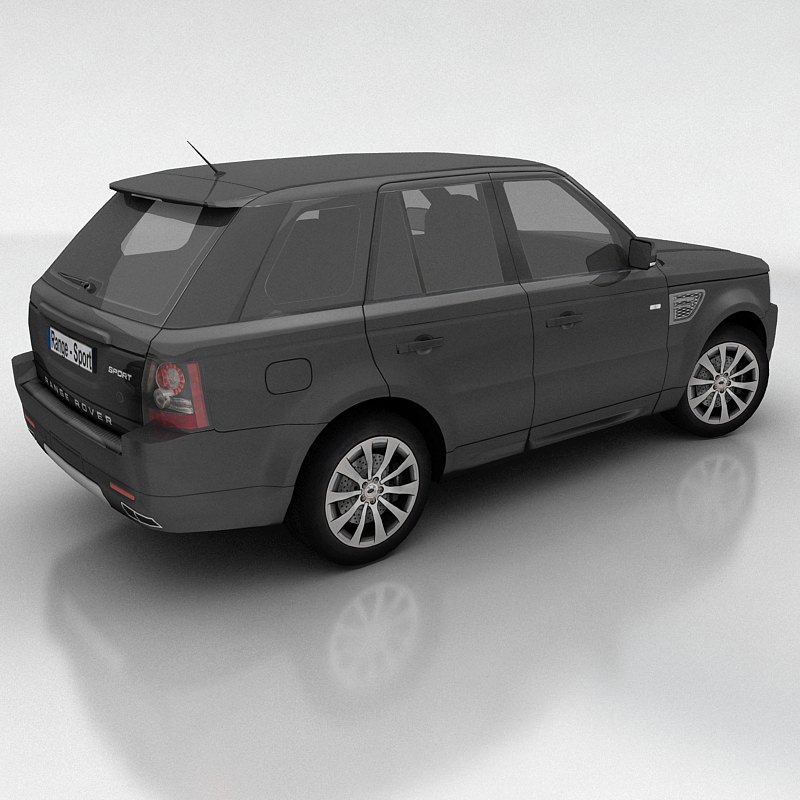 Range Rover Sport Low-poly 3D model_7