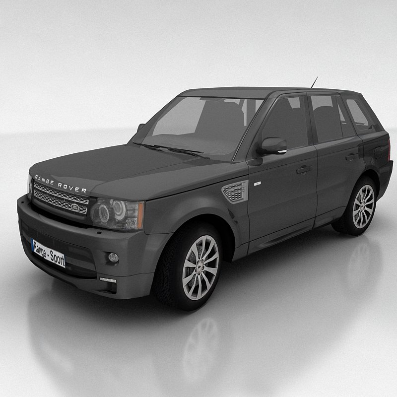 Range Rover Sport Low-poly 3D model_6