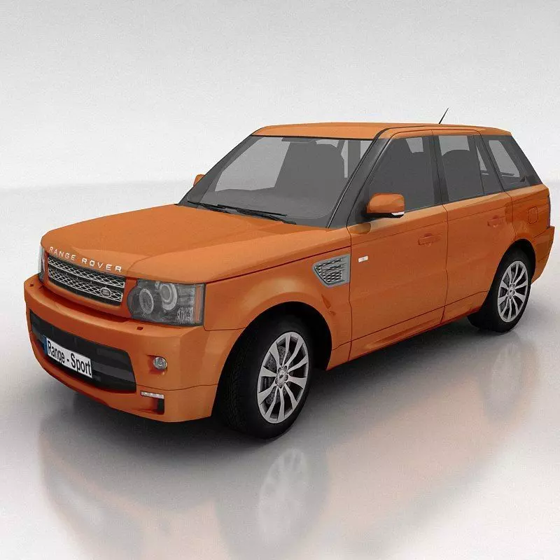 Range Rover Sport Low-poly 3D model_0