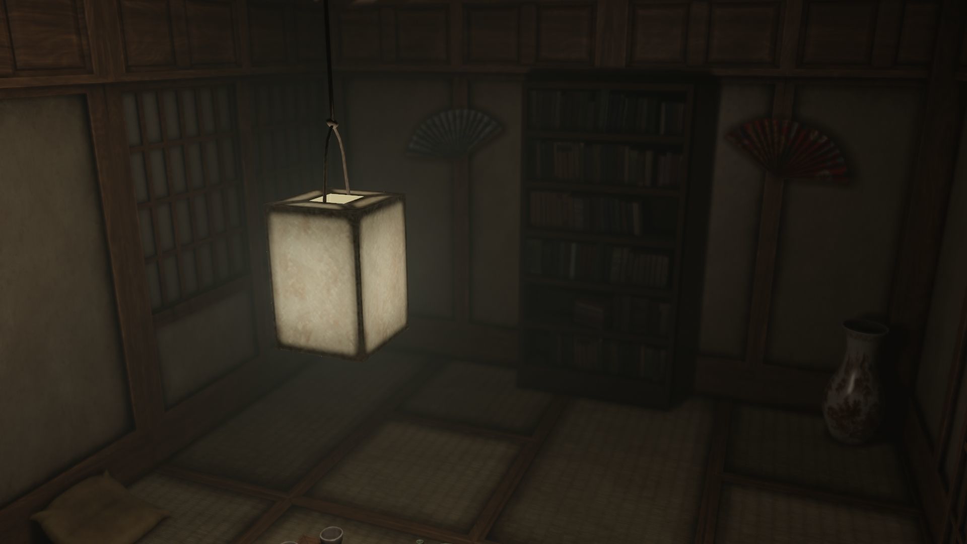 Low Poly Modular Japanese House With PBR Materials Low-poly 3D model_59