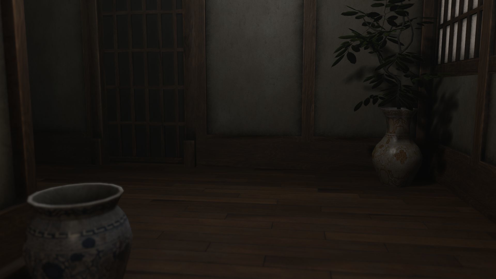 Low Poly Modular Japanese House With PBR Materials Low-poly 3D model_64