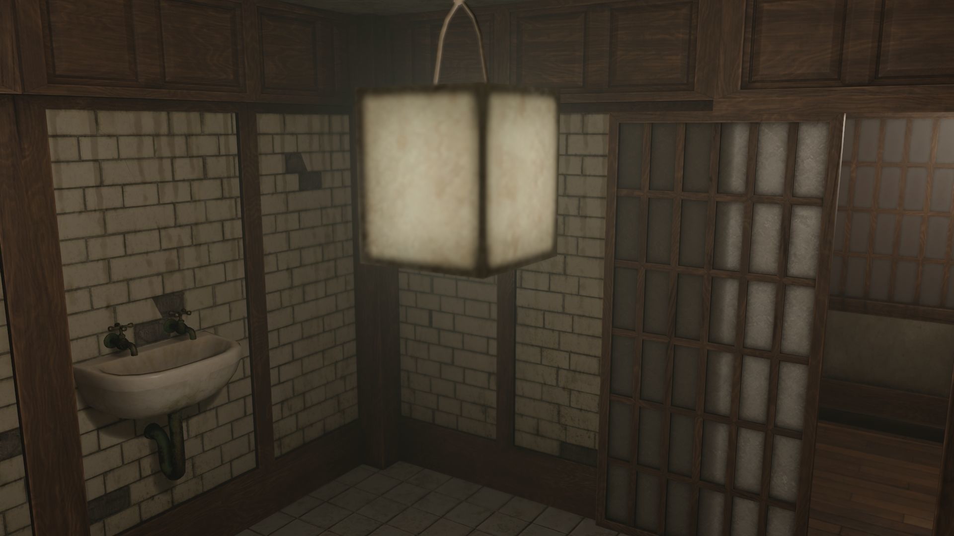 Low Poly Modular Japanese House With PBR Materials Low-poly 3D model_63