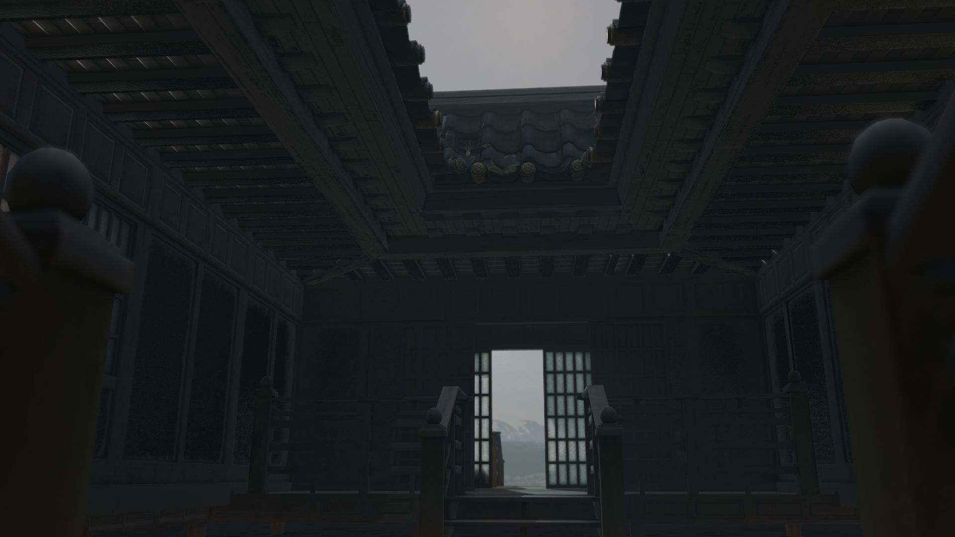 Low Poly Modular Japanese House With PBR Materials Low-poly 3D model_71