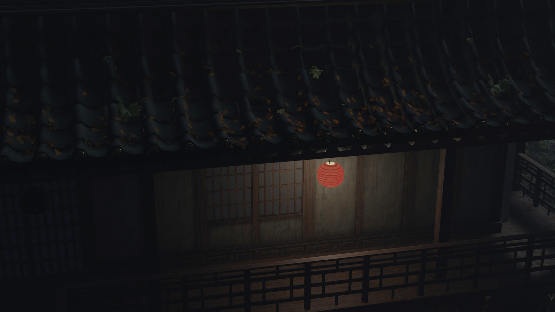 Low Poly Modular Japanese House With PBR Materials Low-poly 3D model_74