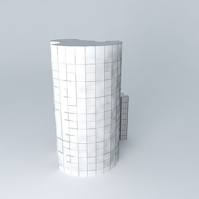 HH2 buildings Free 3D model_4