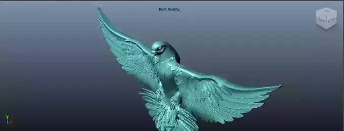 dove for decoration 3D model