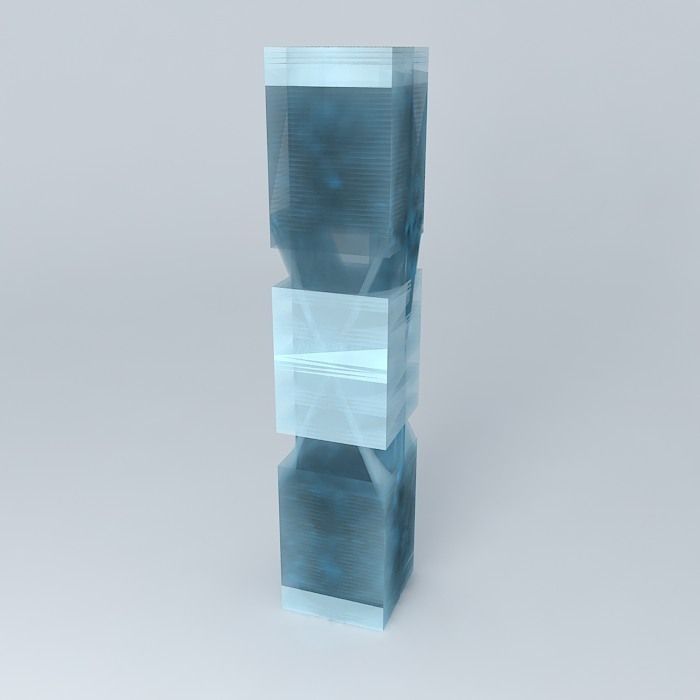 Building J1 for offices Free 3D model_1