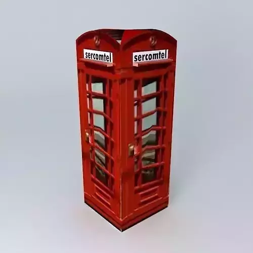 Sercomtel telephone booth