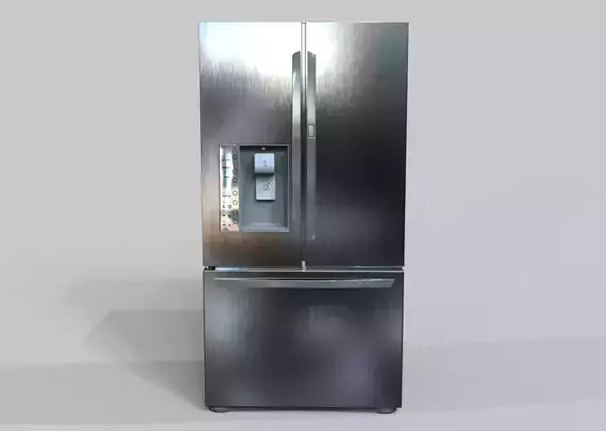 Fridge LG Low-poly 3D model
