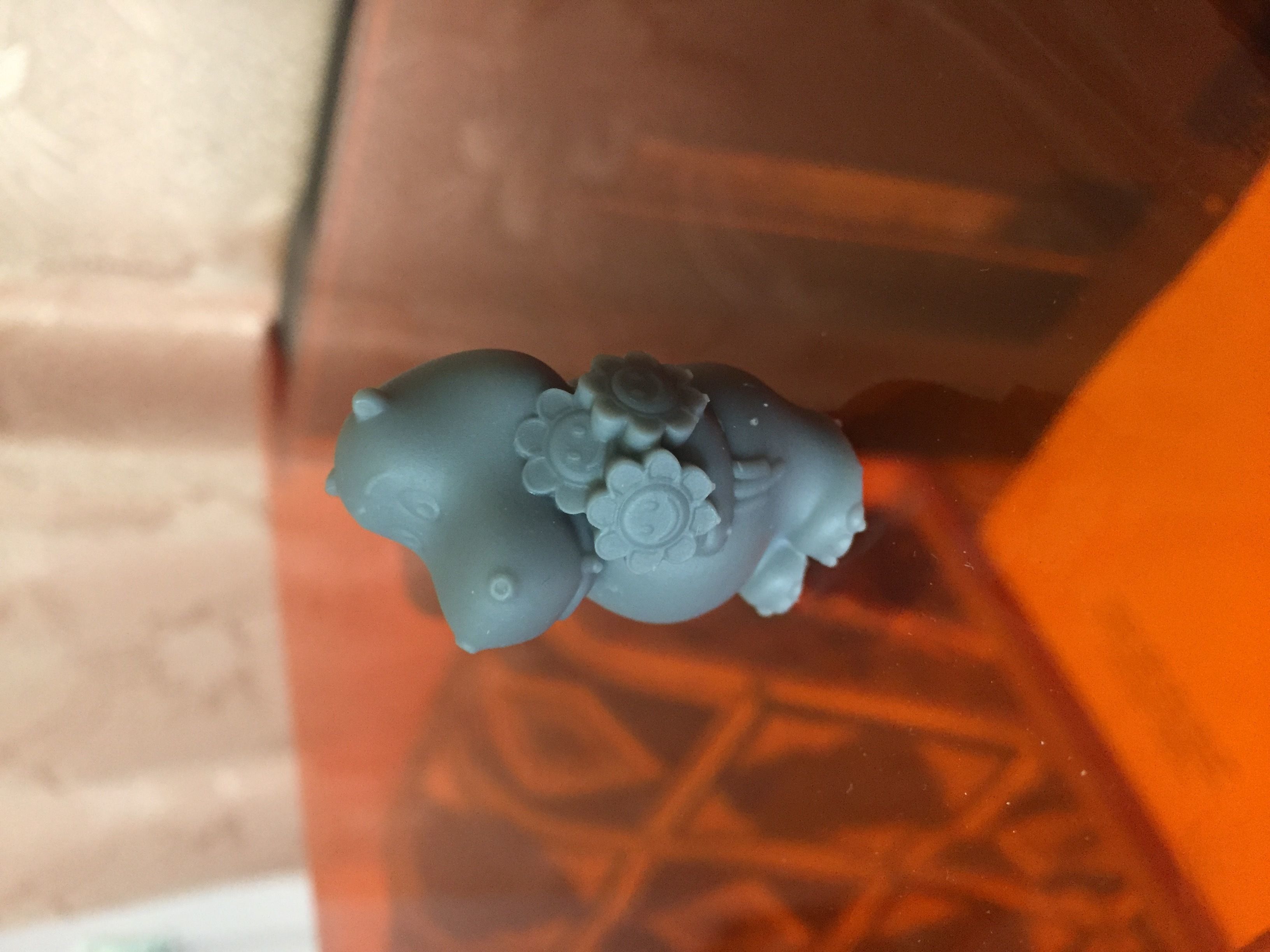 hippopotamus bear 3D print model_12