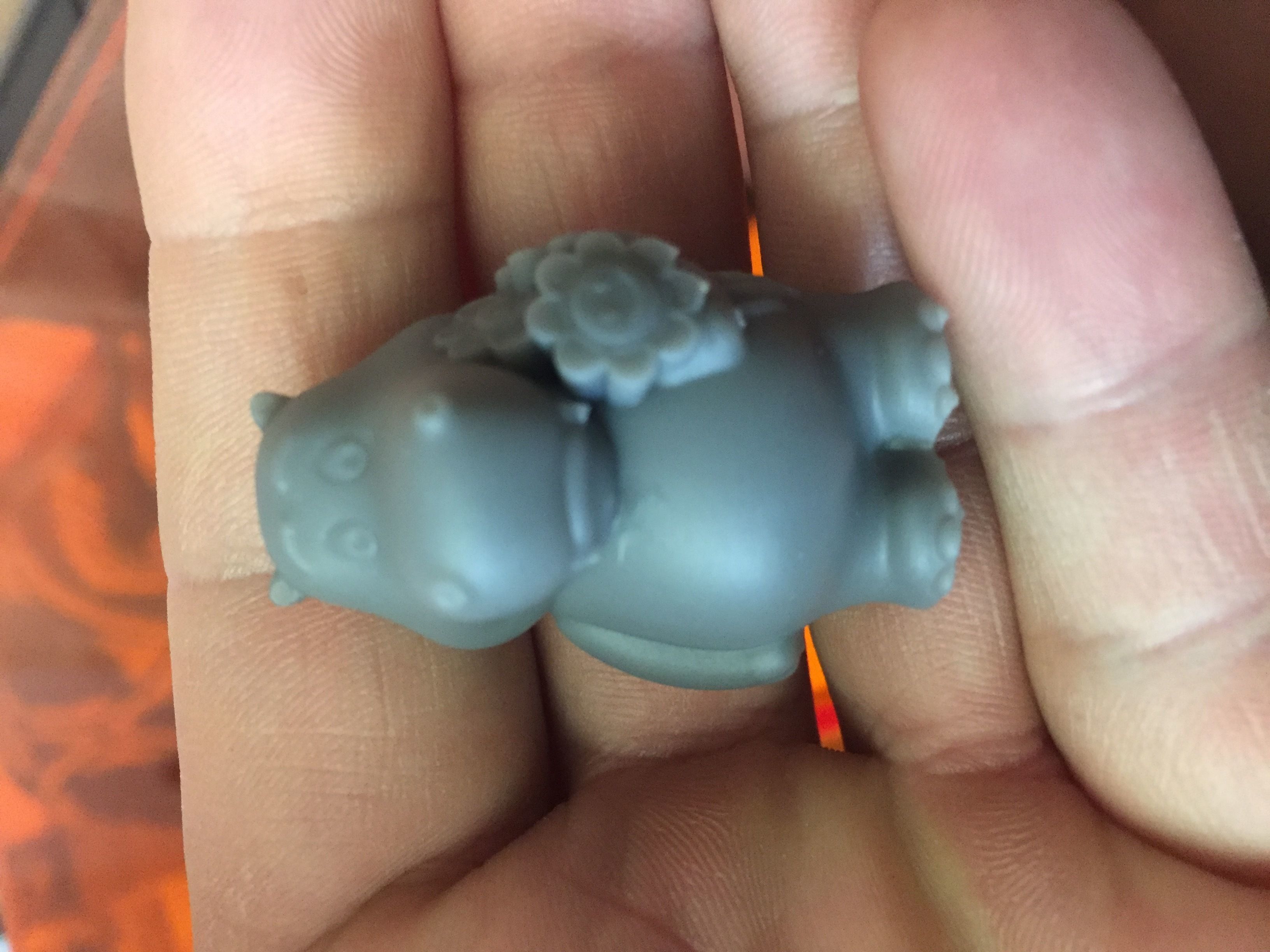 hippopotamus bear 3D print model_13