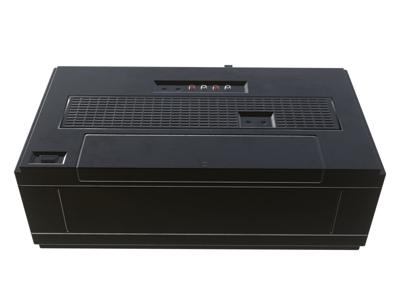 Game-ready Retro Boombox - 2 versions 3D Model Collection_21