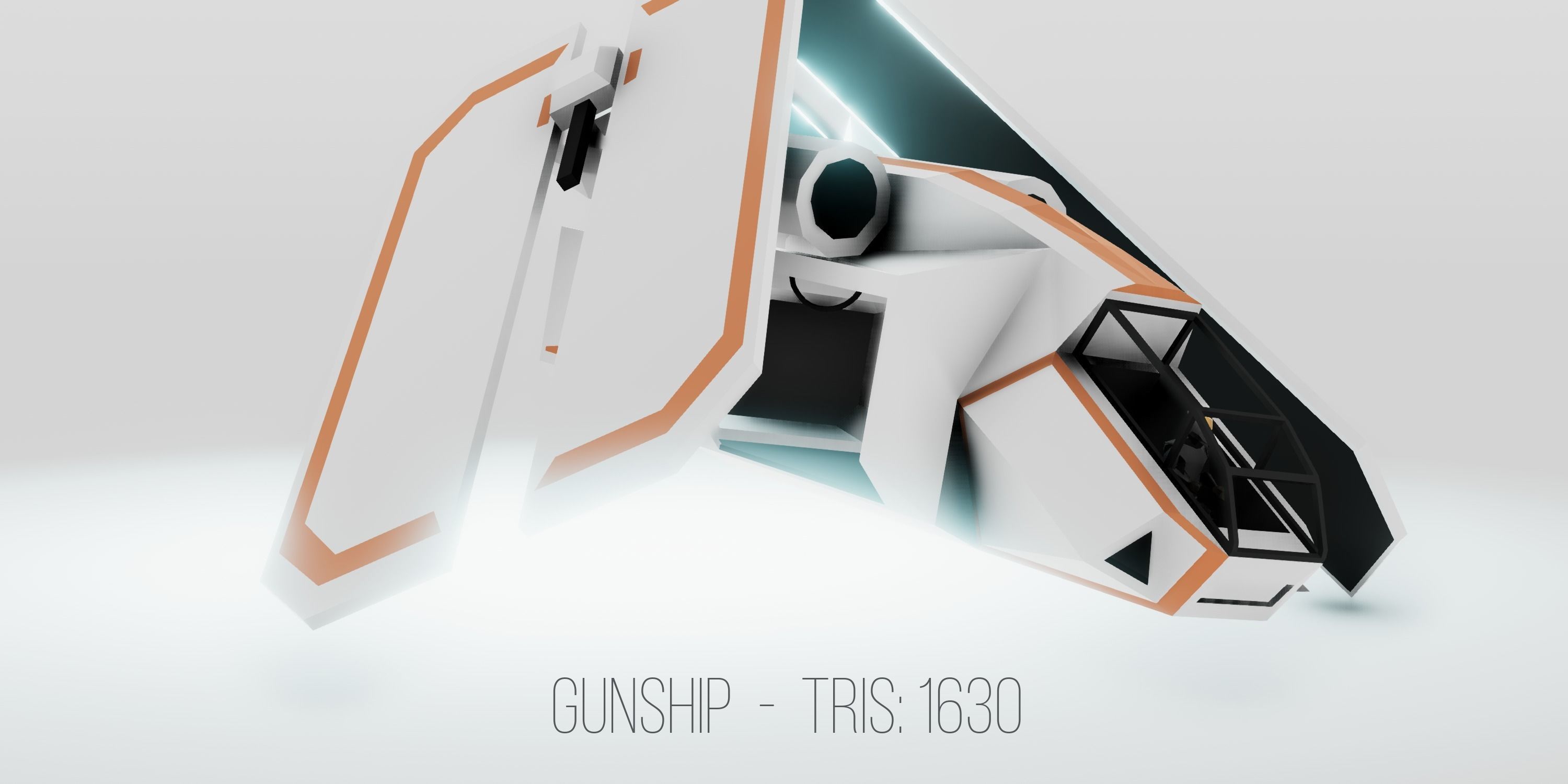 Imminence Low Poly Sci-fi Soldiers Low-poly 3D model_15