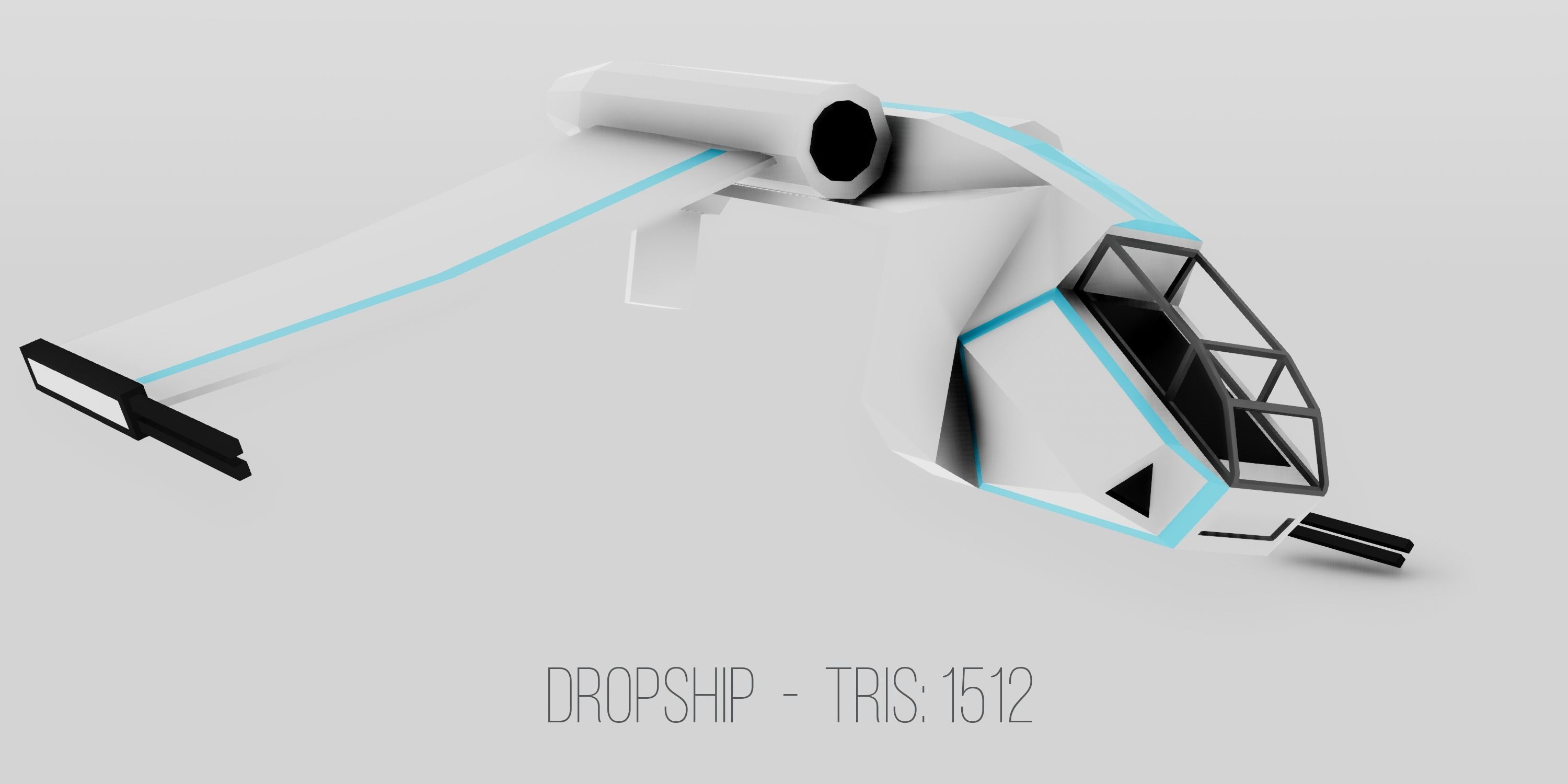 Imminence Low Poly Sci-fi Soldiers Low-poly 3D model_16