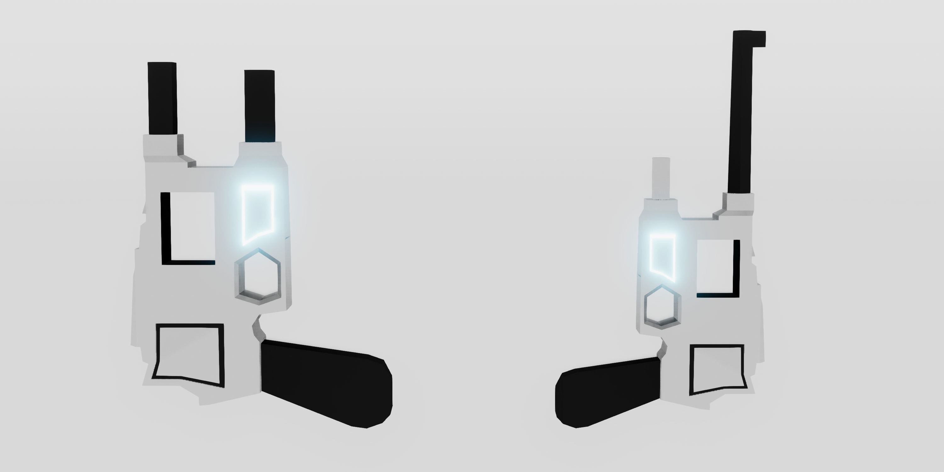 Imminence Low Poly Sci-fi Soldiers Low-poly 3D model_12