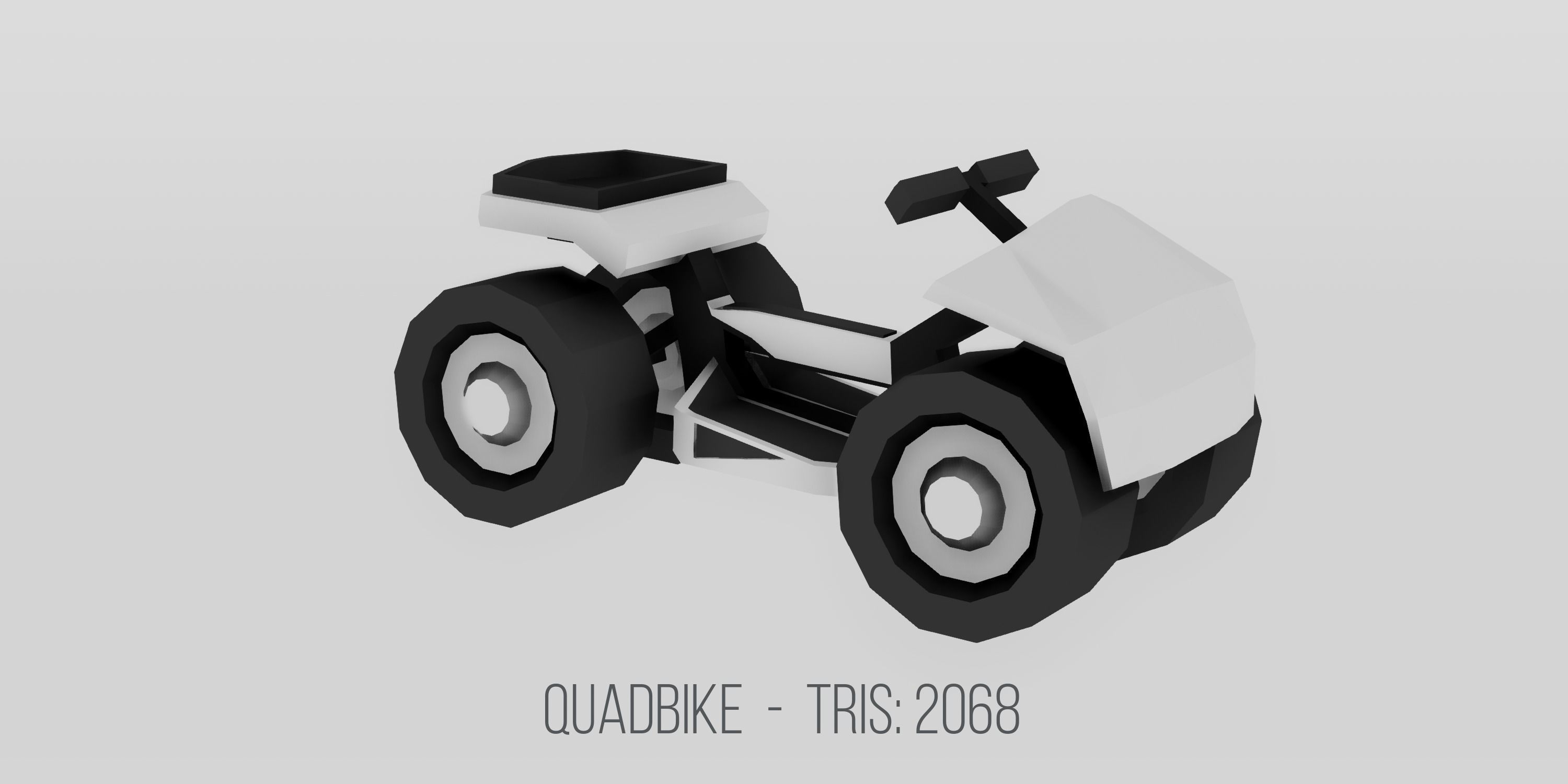 Imminence Low Poly Sci-fi Soldiers Low-poly 3D model_9