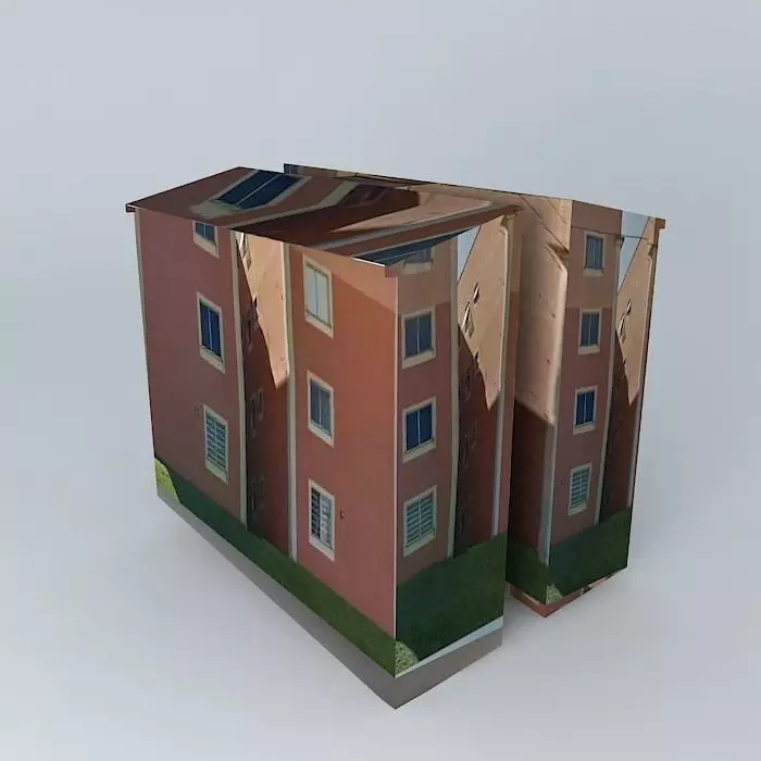 Third Garden block of americas Free 3D model