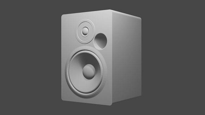 Studio Speaker To Print 3D print model