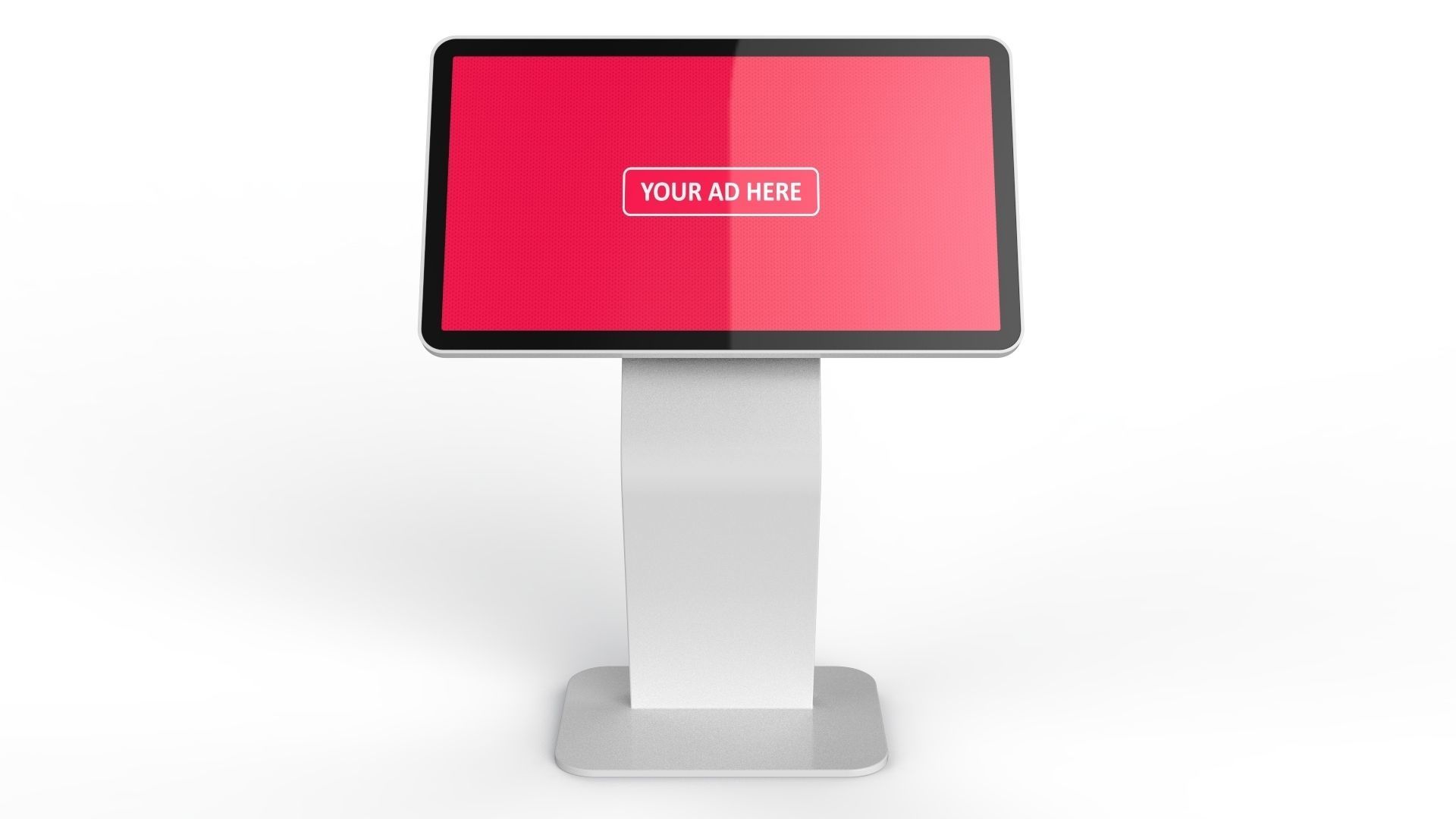 Horizontal Totem Self Service 01 3D model_1