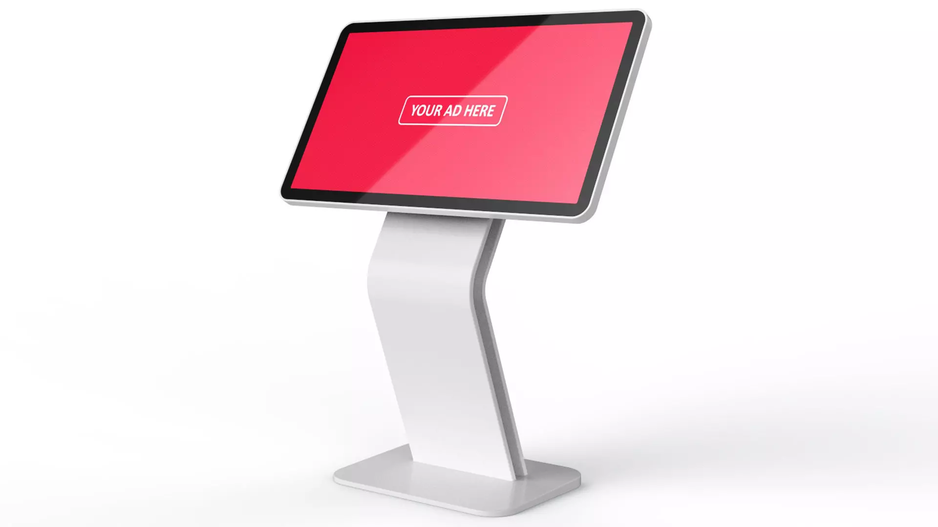 Horizontal Totem Self Service 01 3D model_0