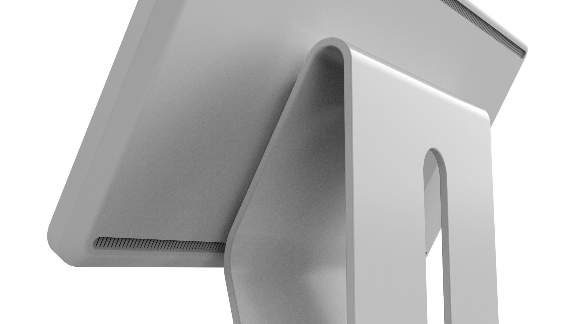 Horizontal Totem Self Service 02 3D model_11