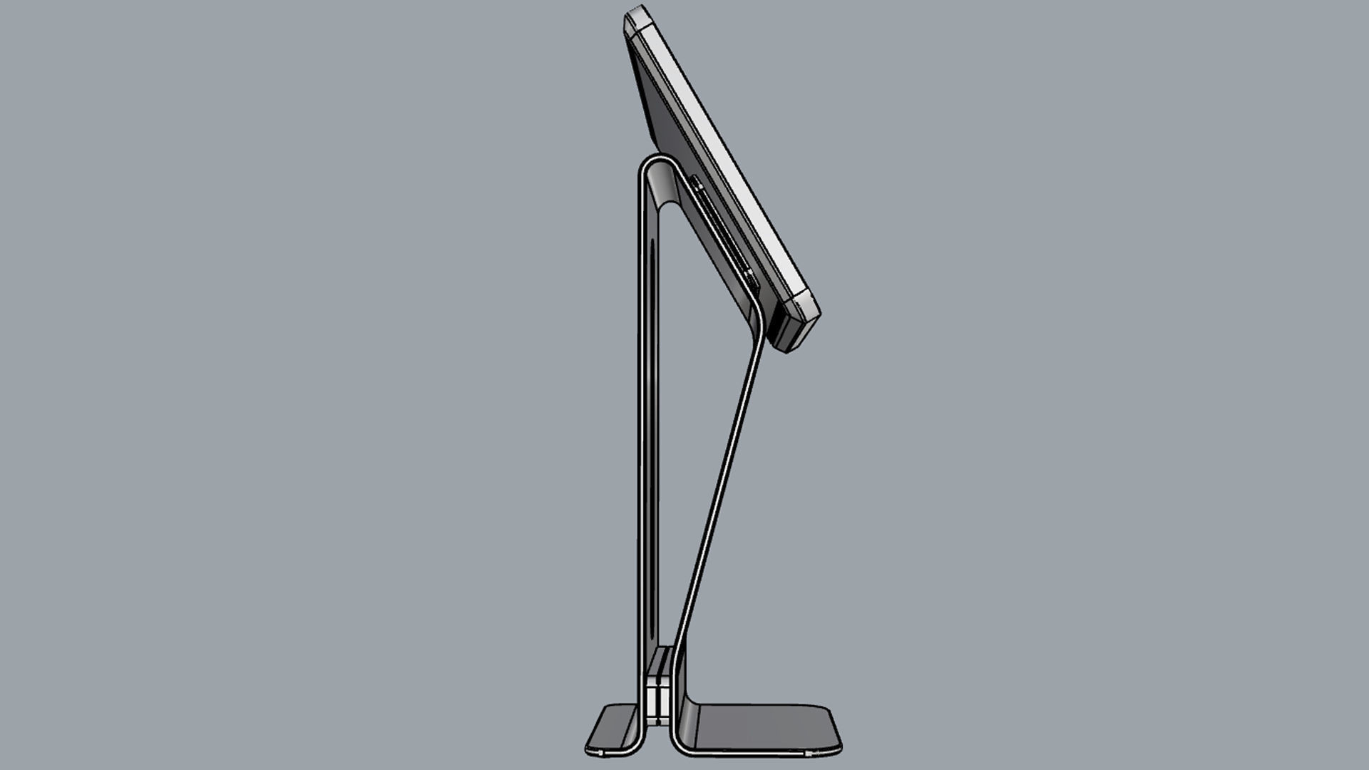 Horizontal Totem Self Service 02 3D model_17