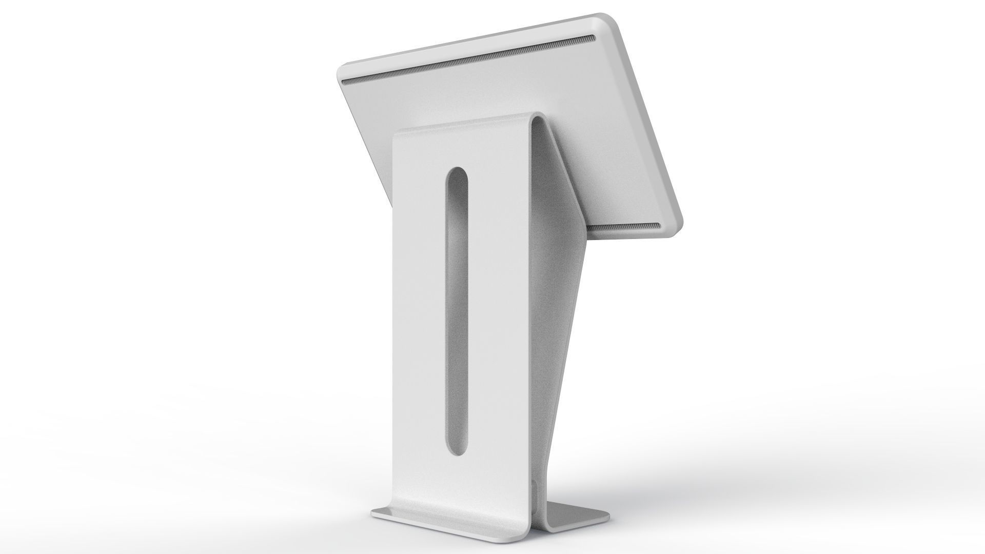 Horizontal Totem Self Service 02 3D model_4