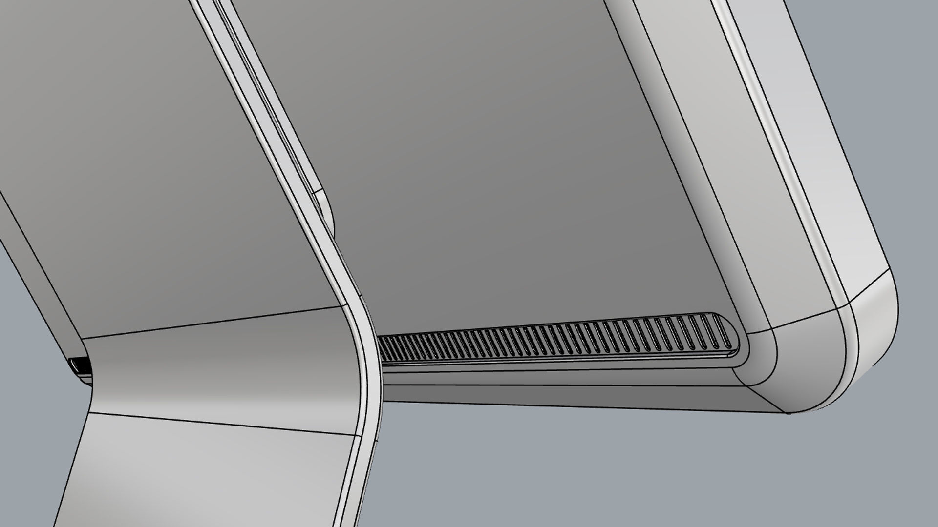 Horizontal Totem Self Service 02 3D model_19