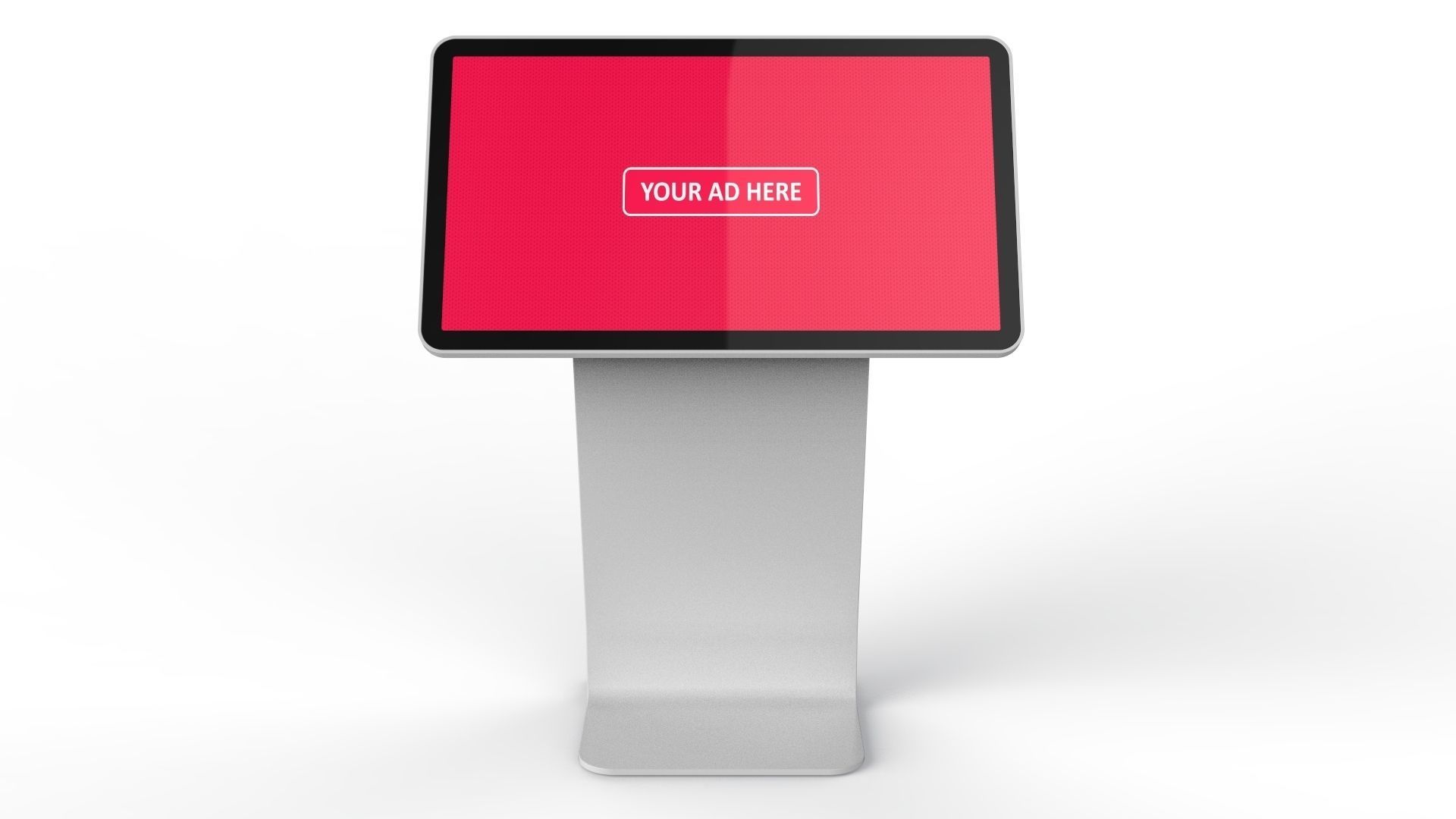 Horizontal Totem Self Service 02 3D model_1