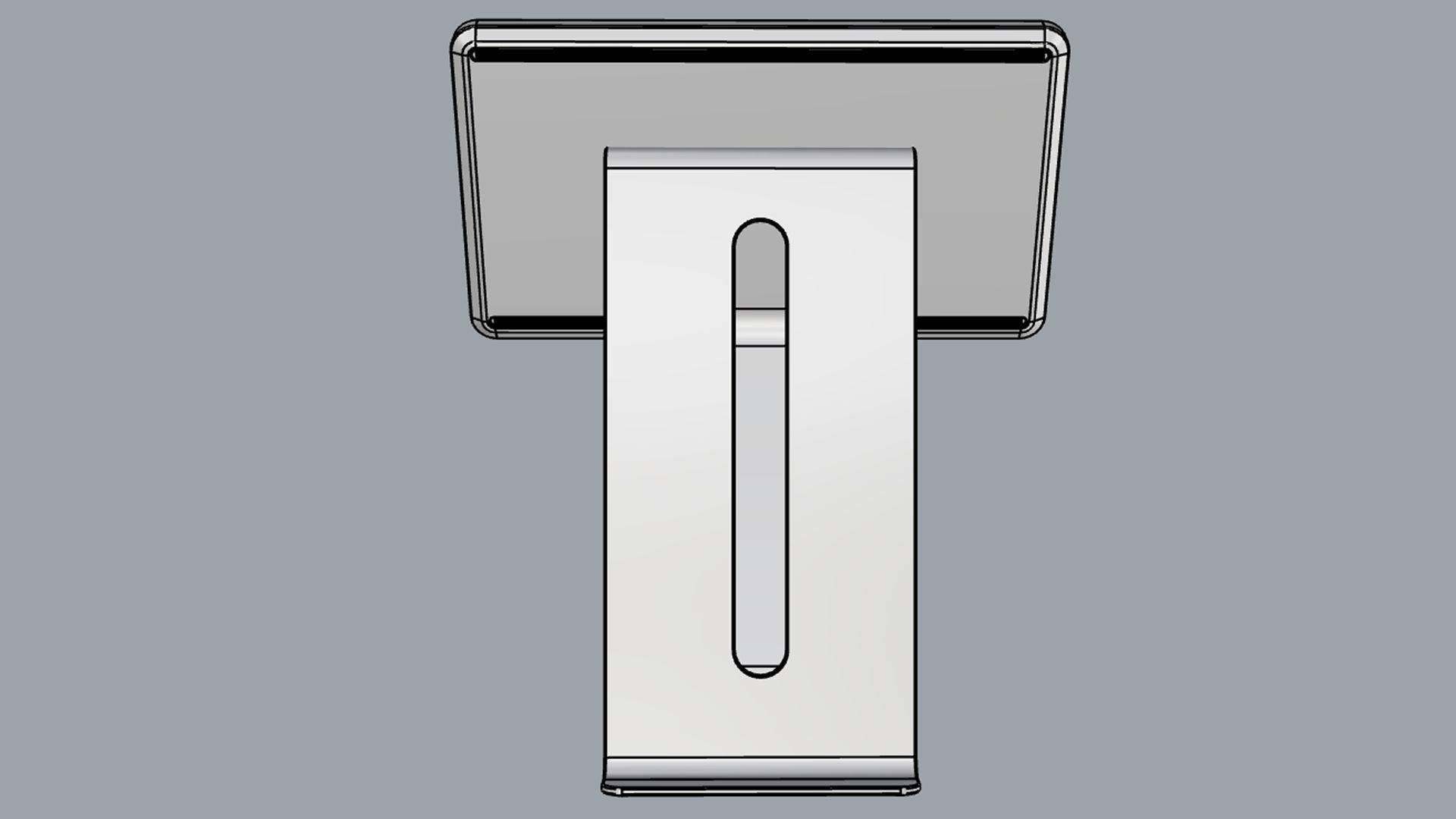 Horizontal Totem Self Service 02 3D model_16