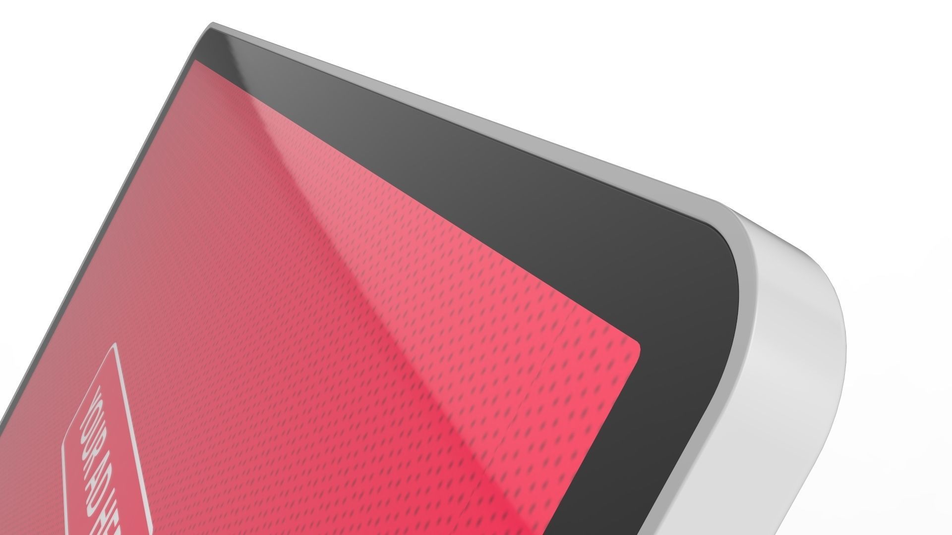 Horizontal Totem Self Service 02 3D model_9