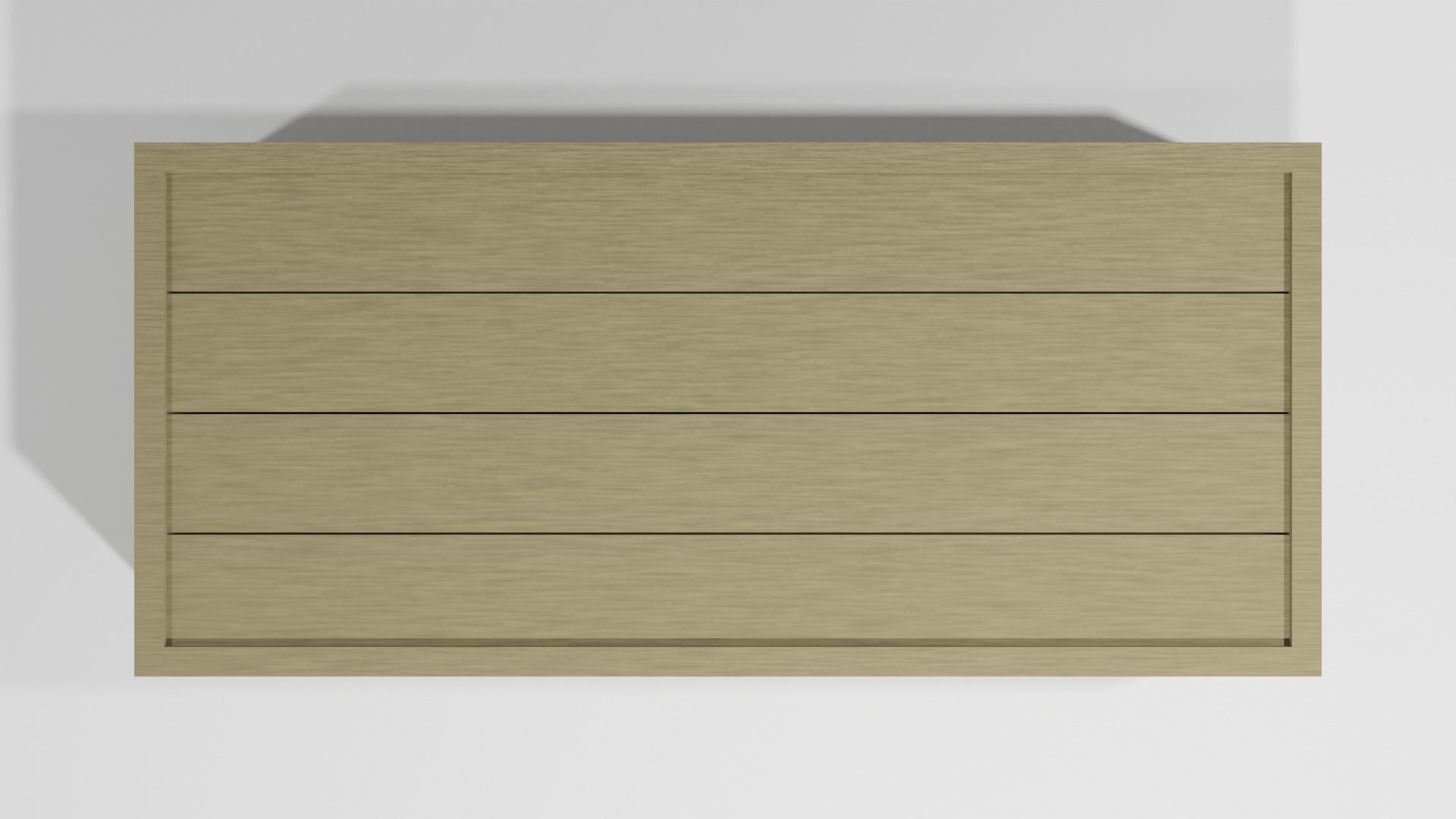 Low Poly Wooden Crate 3 Low-poly 3D model_7