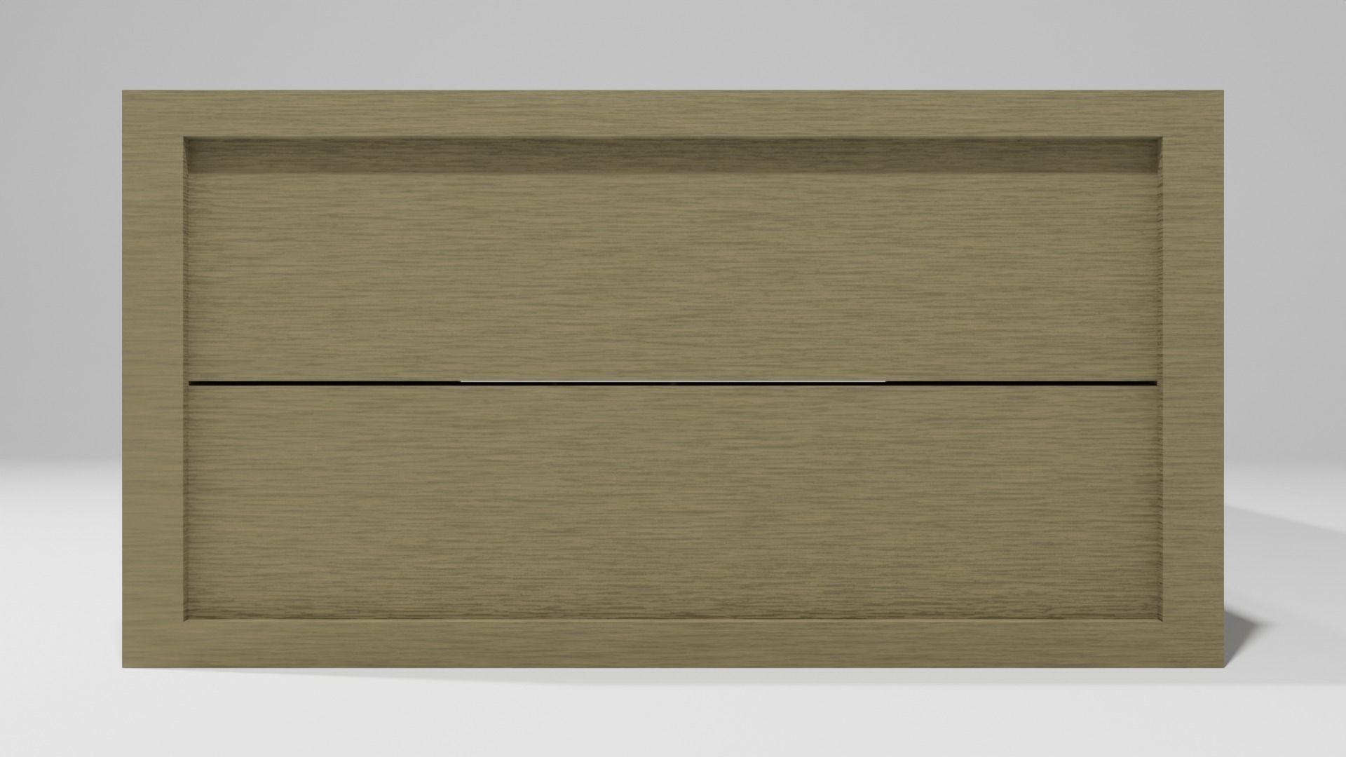 Low Poly Wooden Crate 3 Low-poly 3D model_5