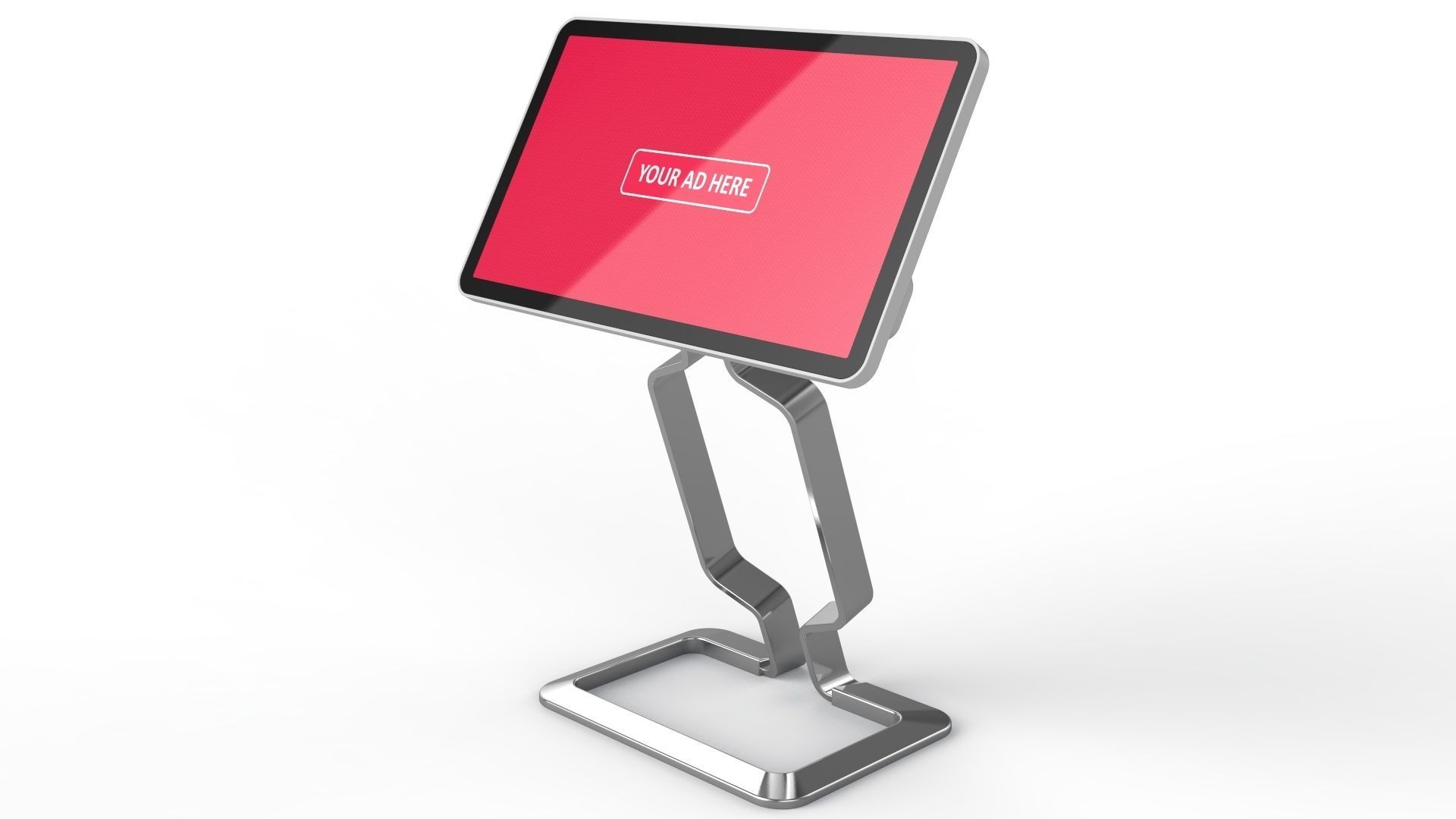 Horizontal Totem Self Service 03 3D model_8