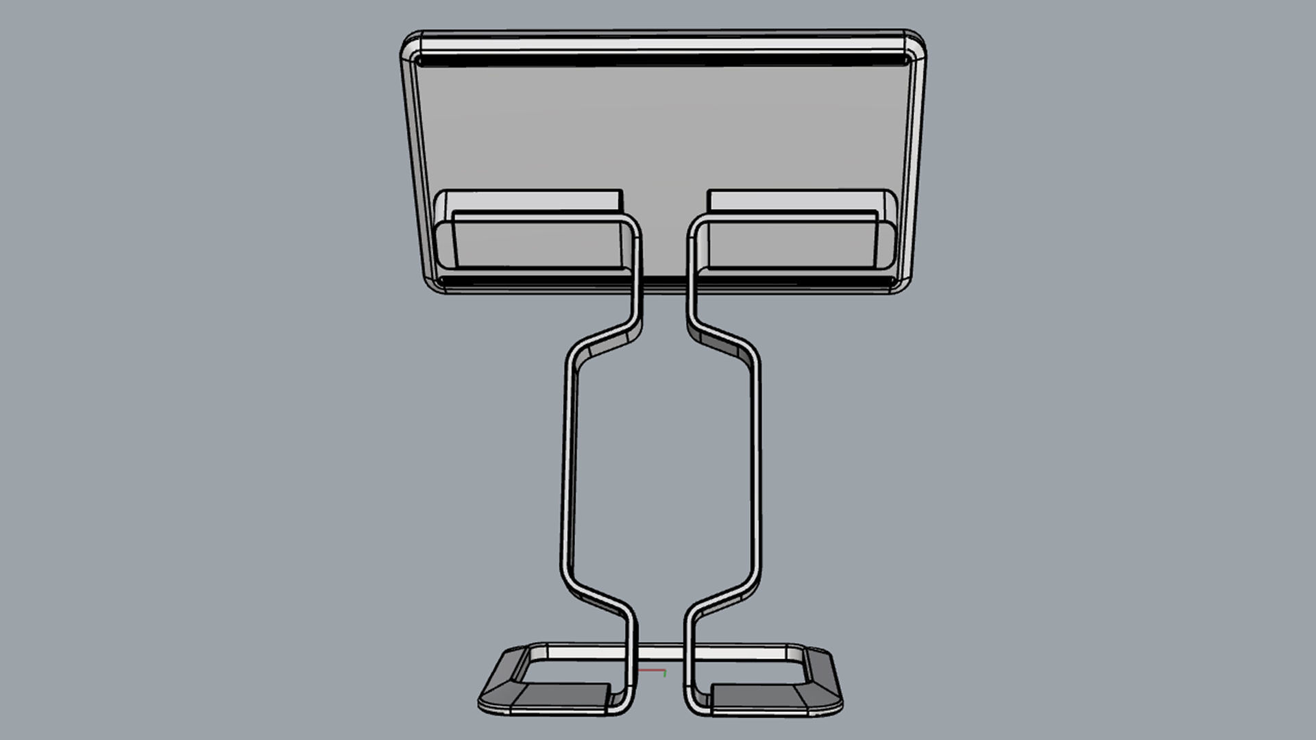 Horizontal Totem Self Service 03 3D model_16